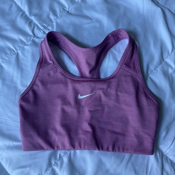 Nike Swoosh Sports Bra - Picture 1 of 3